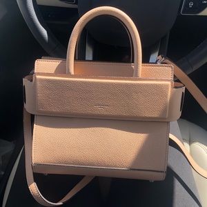 Givenchy Mini Grained Leather Horizon Bag